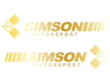 Set: Klebefolie Tank "SIMSON