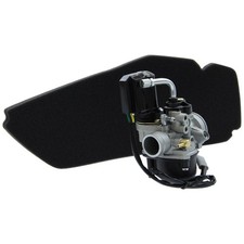Vergaser Sport 17,5 mit E-Choke + RMS Luftfilter Piaggio Sfera NSL 50 NS8 80