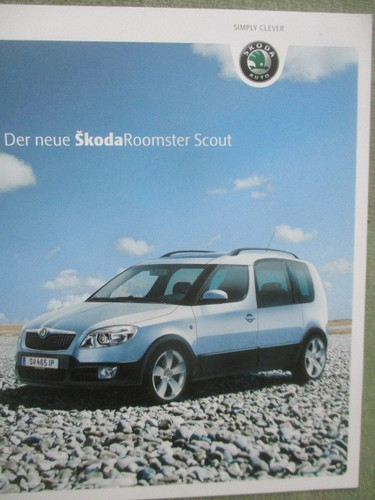 Skoda roomster scout - skoda, katalog