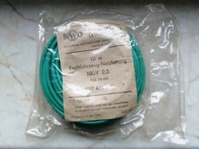 10 m Kraftfahrzeug-Netzleitung NKrY 2,5 (DDR-PRODUKT) GRÜN