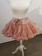 Tutu Tüllrock, Petticoat mit Rüschensaum laVashka Gr. 4-6 Jahre Shooting