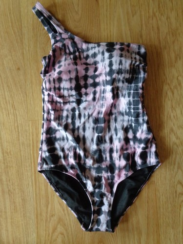One shoulder shape badeanzug - one-shoulder,