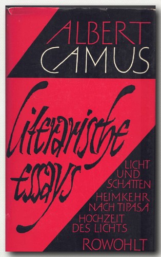 Literarische essays albert - literarische,