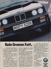BMW 325i (E30) - Reklame