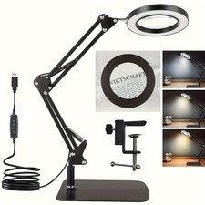 72 LED Lupenleuchte 8X