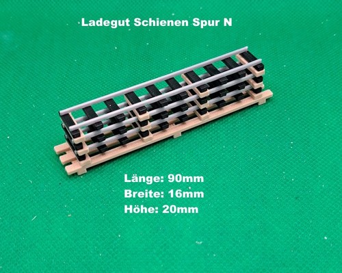 Ladegut schienen gleise - 1x, /