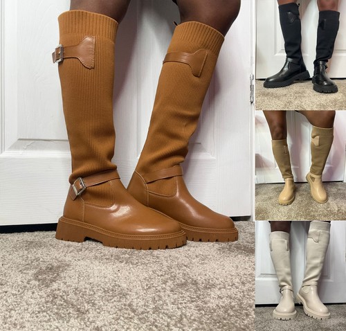 Damen socken kniehohe stiefel - socken,