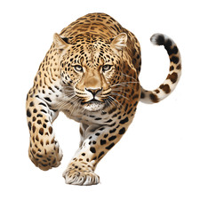 Car Sticker 18x18 cm | Leopard