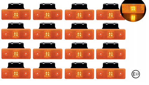 16x led begrenzungsleuchten - 16x,