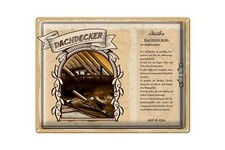 Blechschild Berufe 40x30 cm