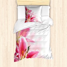 Pink und Weiß Bettwäsche Set