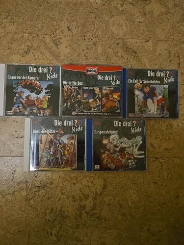 Drei fragezeichen kids - drei, cd