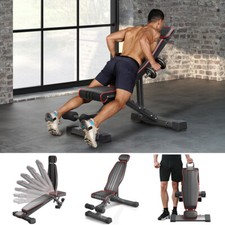 Klappbar hantelbank fitness - klappbar,