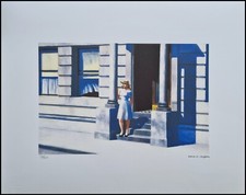 EDWARD HOPPER *Summertime * 50 x 40 cm *Lithografie *Kunstdruck*limited # 50/200