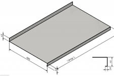Edelstahl Arbeitsplatte