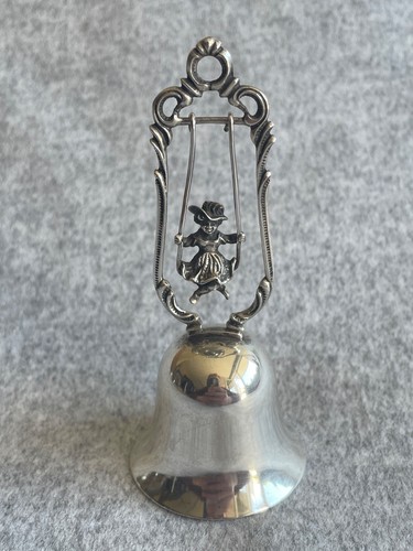 Tischglocke aus 800er - , silber