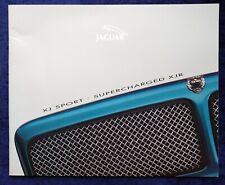 Jaguar XJ Sport , Supercharged XJR Prospekt 2.1995  Großformat !!