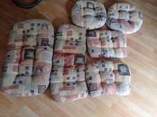 Auflage Gartenmöbel für Bank und Stühle Rattanmoebel