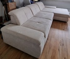 L- Bett Sofa Luxus Beige - hochwertige Qualität in Finthen Mainz 
