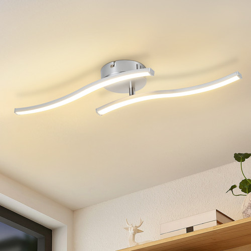 Led deckenlampe 12w silber - 12w,