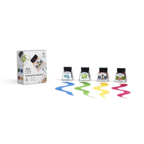 Zeichentusche 14ml schwarz - zeichentusche,