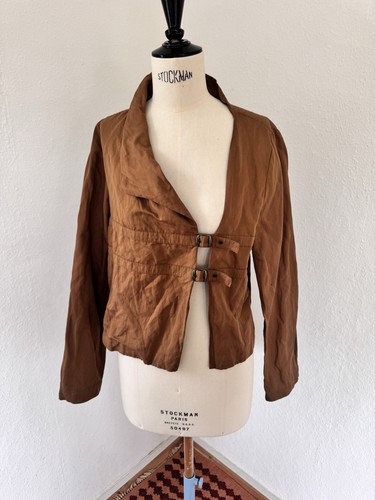 Sarah pacini blazer cotton - cotton, m