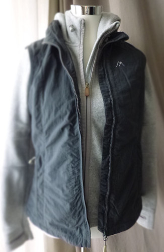 Weste und fleecejacke maier - weste,