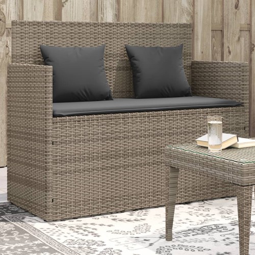Gartenbank mit kissen - gartenbank,