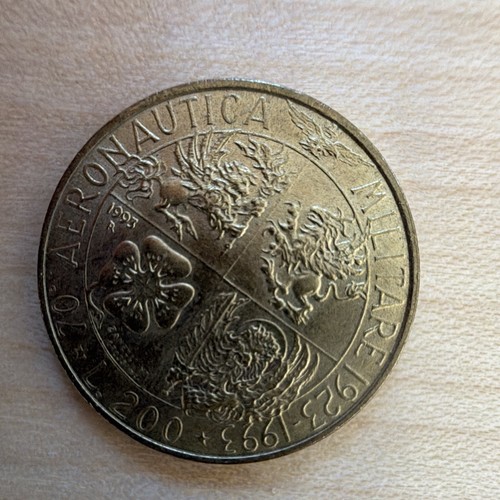 Italien 200 lire - lire, 1993