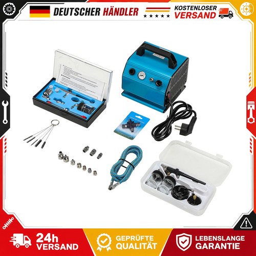Airbrush kompressor komplett - airbrush,