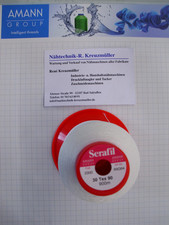 Serafil AMANN 30 er Faden weiß 2000 900 Meter Nähgarn Reißfest 