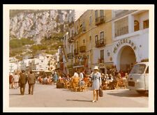 Capri 1960er - Marina Grande - Funicolare Station Strandseilbahn - Foto 13x9cm