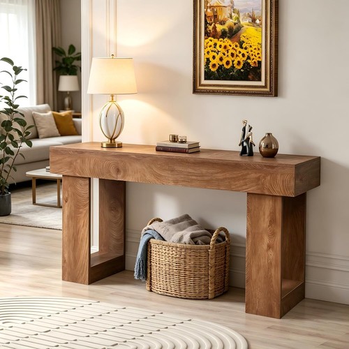 Konsolentisch holz massiv - konsolentisch,
