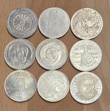 BRD 5 DM Gedenkmünzen, 9
