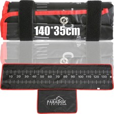 Abhakmatte Angeln 140 * 35cm I Raubfisch Abhakmatte mit Maßband I Abhakmatten...