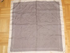 Seidenhalstuch m. Paisleymuster , ca. 69 x 67 cm.