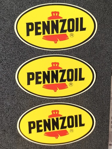 Pennzoil sticker 17cm - pennzoil, 3stück