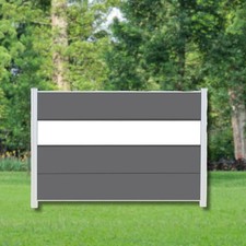 WPC Zaun XL Komplettset