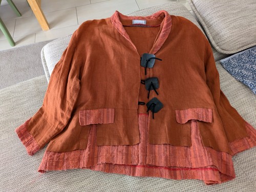 Lagenlook jacke breit kastig - lagenlook,