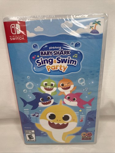 Baby shark sing swim - shark, party