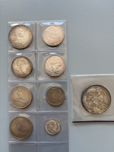Lot reich silber 3 - lot, 5