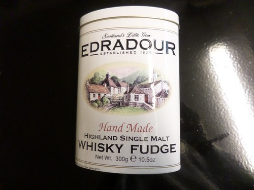 Edradour hand made whisky - hand,
