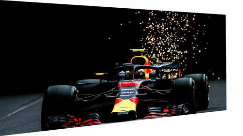 Leinwand autos red bull - leinwand,