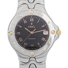 36 mm ø - EBEL Sportwave Automatik Herrenuhr (B&P) Ref. 6120631 Kal. ETA 2892-A2