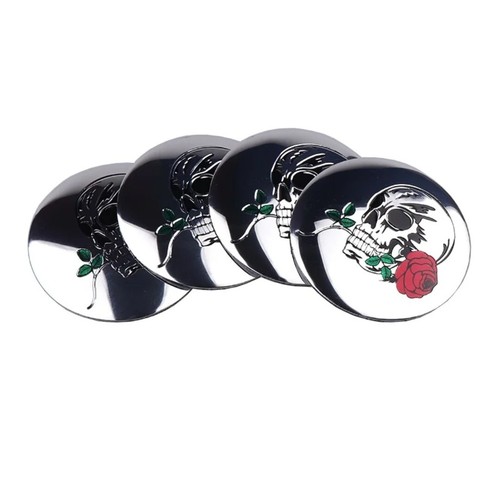 Nabendeckel skelett rose - skelett,
