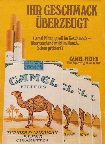 Camel zigaretten reklame - camel,