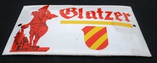 Emailleschild glatzer - emailleschild,