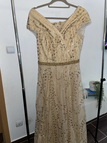Abendkleid ballkleid gold - ballkleid,