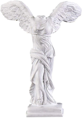 Statue mit flügelsieg von - mit,