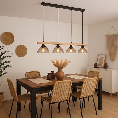 Pendelleuchte holzlampe - pendelleuchte,